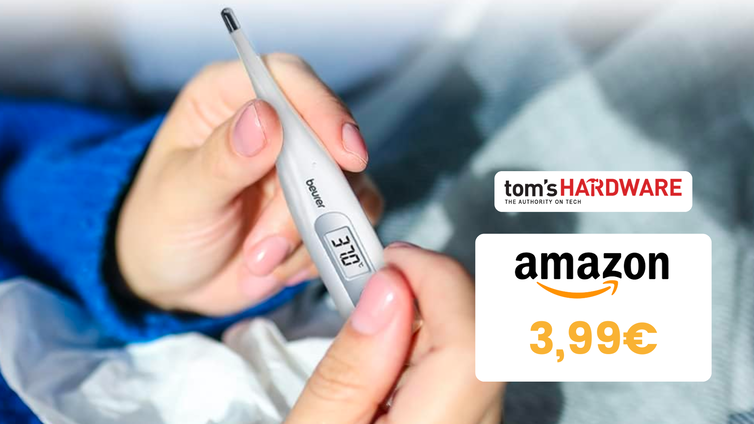 Immagine di Prezzo PICCOLISSIMO su questo termometro digitale! Solo 3,99€ (-43%)