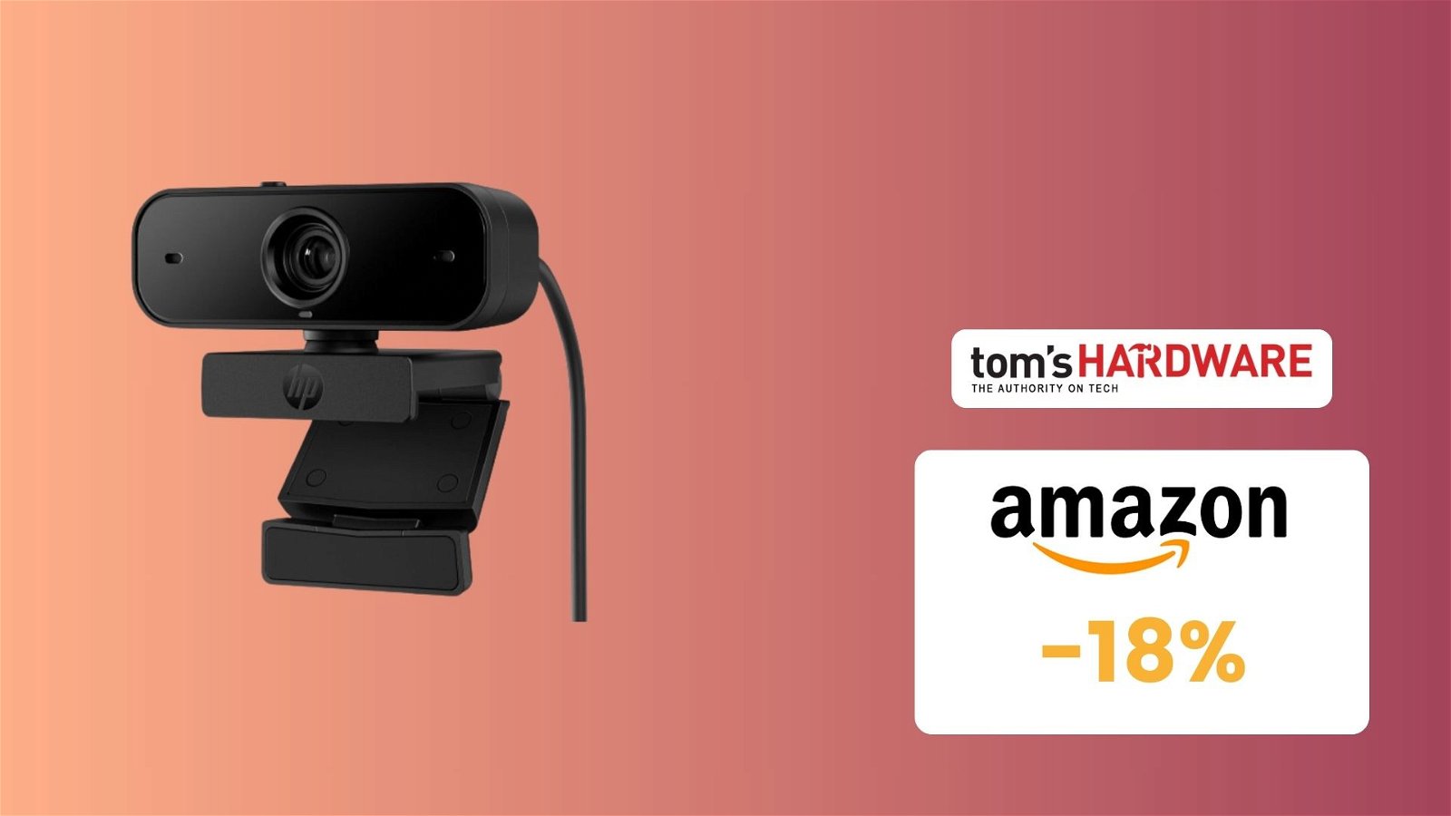 Immagine di Webcam HP 430 FHD, CHE PREZZO! Su Amazon risparmi il 18%