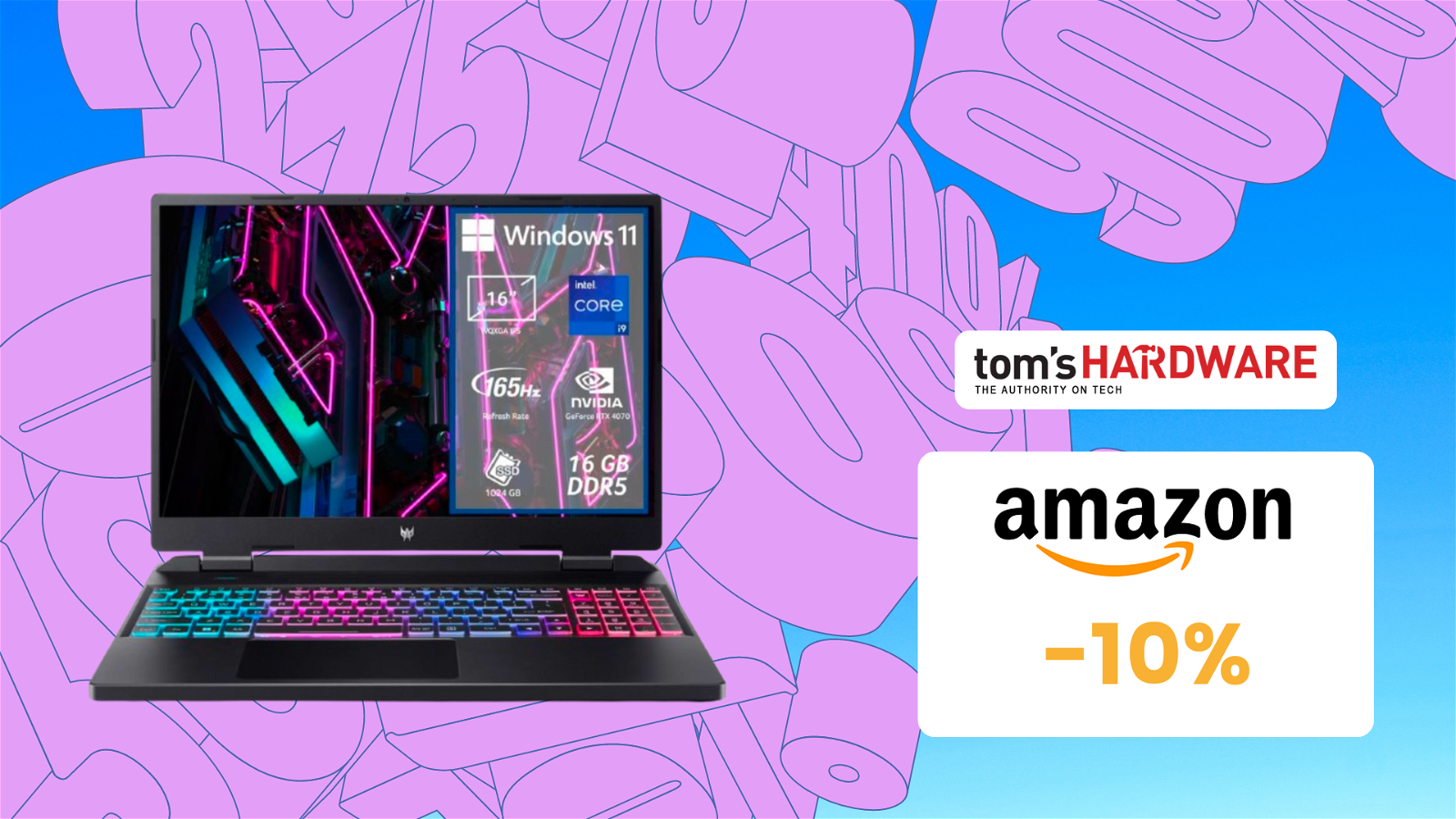 Immagine di Notebook gaming Acer Predator Helios a prezzo SHOCK su Amazon! (-200€)