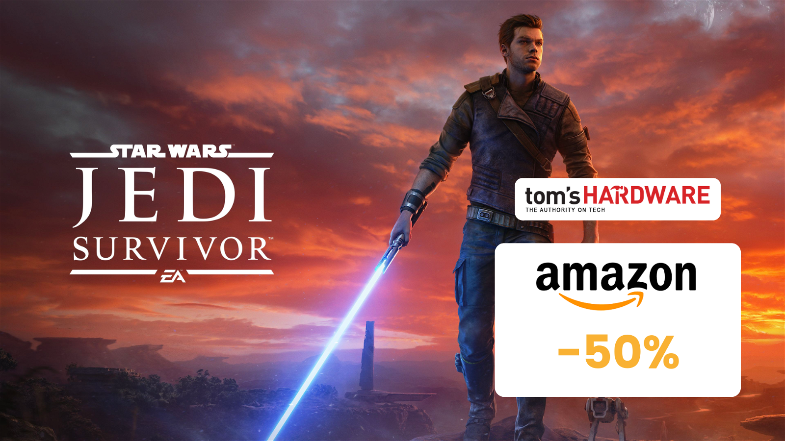 Immagine di Star Wars Jedi: Survivor apre il 2024 a soli 39€!