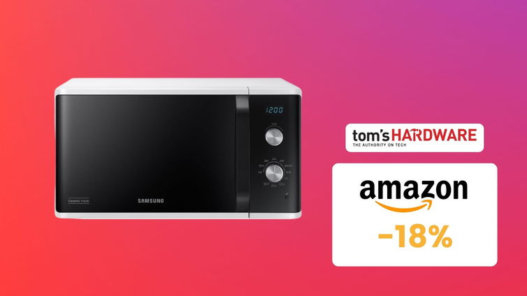 Immagine di Prezzo RIDICOLO su questo forno a microonde Samsung, lo paghi solo 100€!