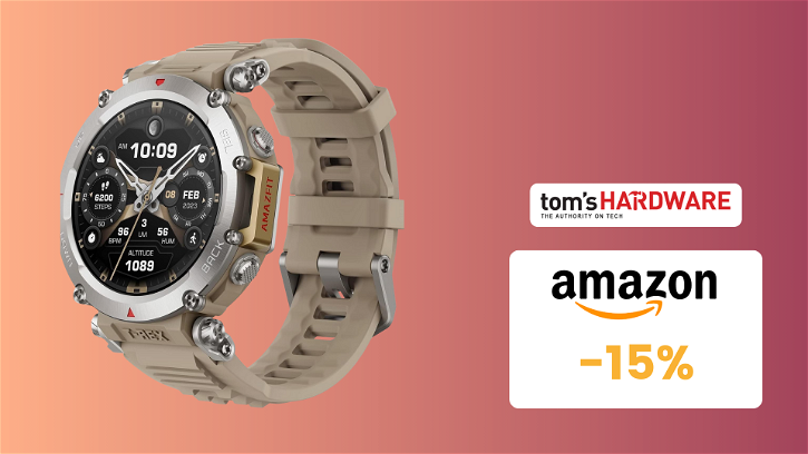 Immagine di Amazfit T-Rex Ultra: il TOP degli smartwatch rugged a un prezzo SHOCK!