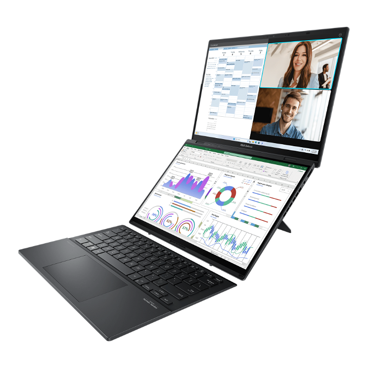 Immagine di Asus Zenbook Duo 2024, due schermi OLED per un laptop geniale