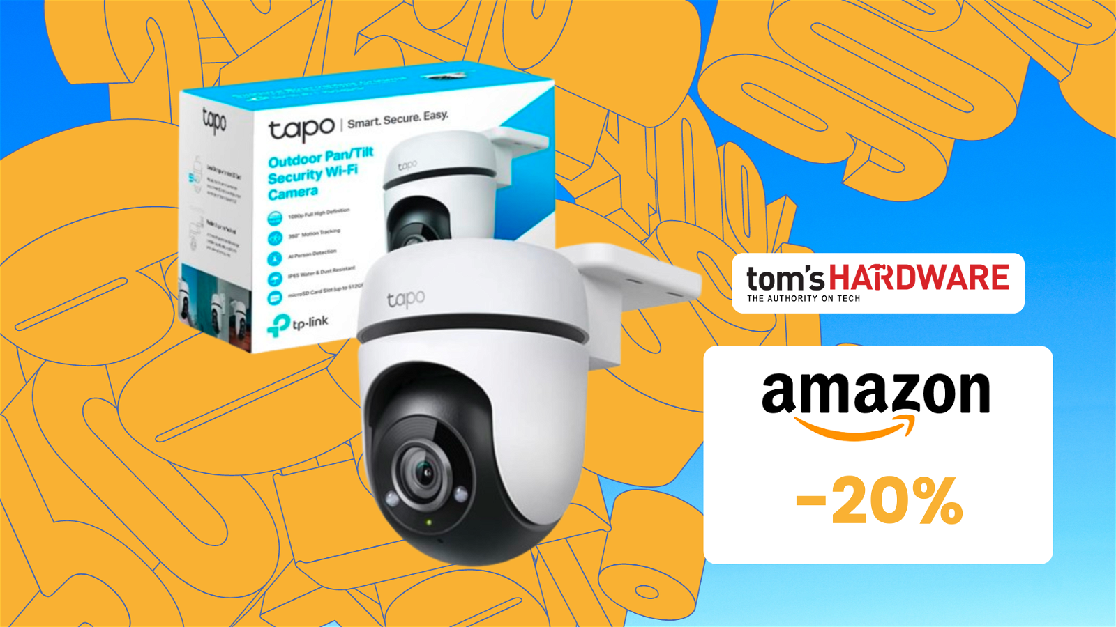 Immagine di Prezzo TOP sulla telecamere di sicurezza Taspo C500, solo 39€!