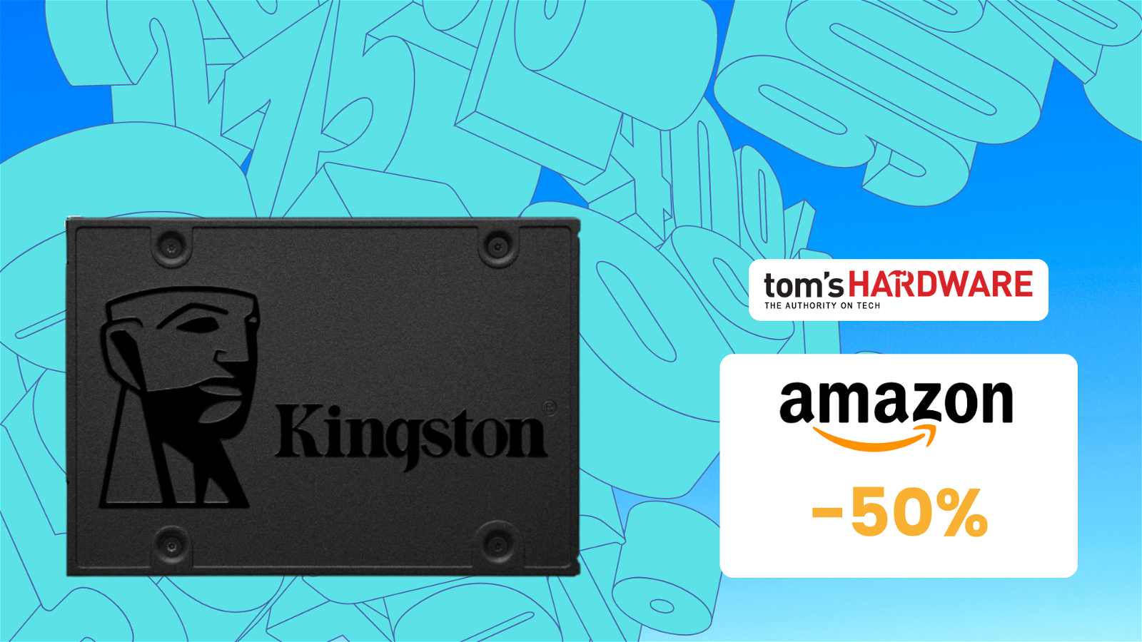 Immagine di Prezzo RIDICOLO su questo SSD Kingston da 480GB, lo paghi solo 33€!
