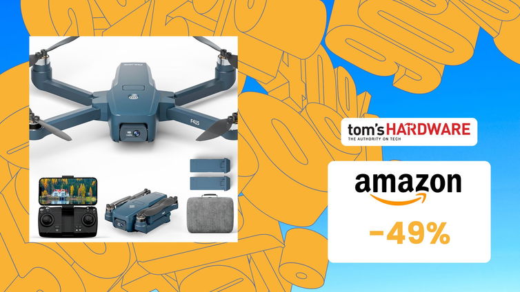 Immagine di SUPER sconto su questo utilissimo DRONE F415 di FAKJANK! (-49%)