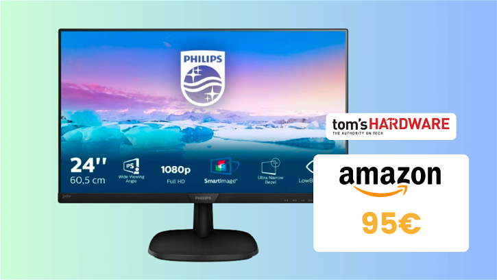 Immagine di Questo monitor Philips IPS è un AFFARE a meno di 100€!