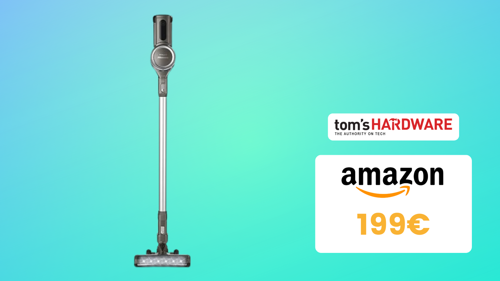 Immagine di Aspirapolvere Hisense HVC6463DA, CHE PREZZO! Su Amazon risparmi il 23%!