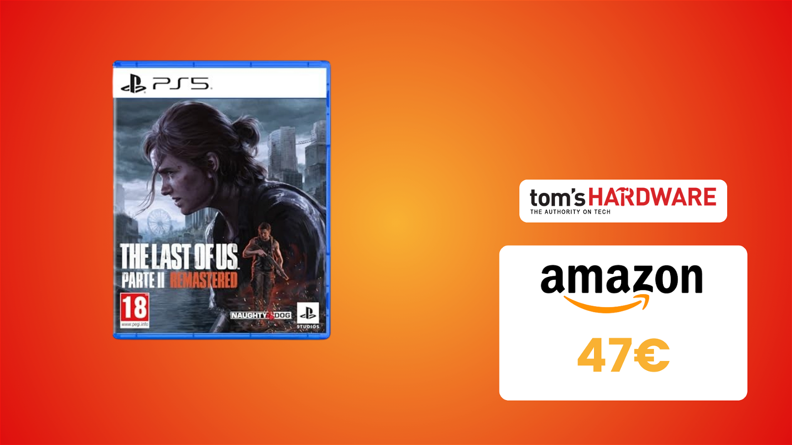 Immagine di SUPER SCONTO Amazon, The Last of Us Parte 2 Remastered oggi in OFFERTA a 47,81€!