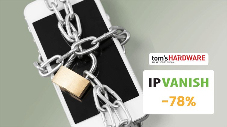 Immagine di L'affare del momento: 78% di sconto su IPVanish VPN