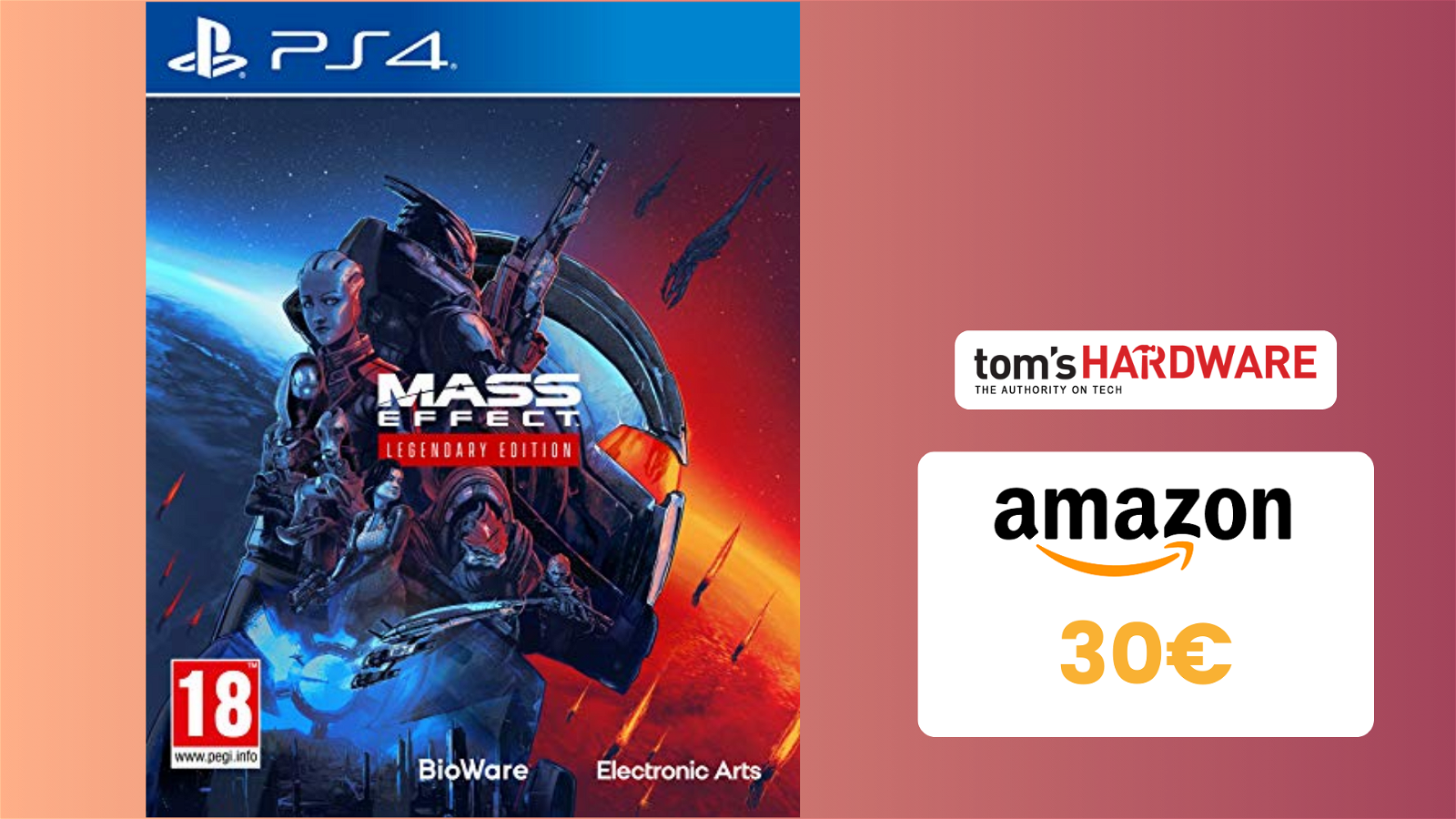 Immagine di Prezzo RIDICOLO su Mass Effect Legendary Edition (PS4), lo paghi solo 30€