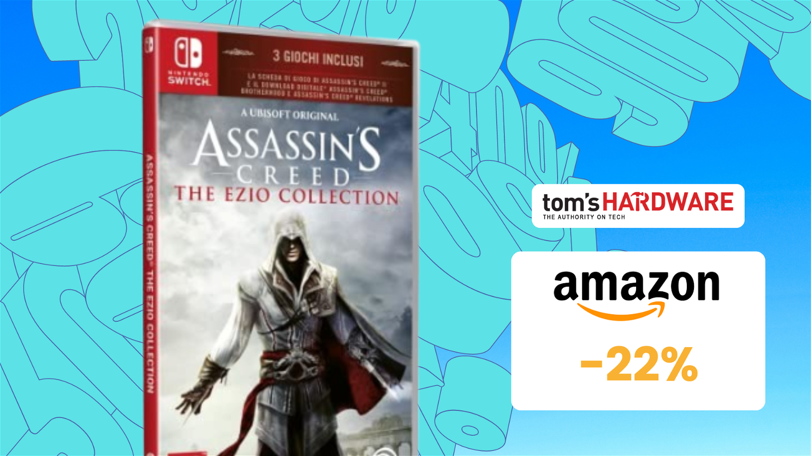 Immagine di Assassin's Creed The Ezio Collection per Switch CHE PREZZO! Su Amazon risparmi il 22%