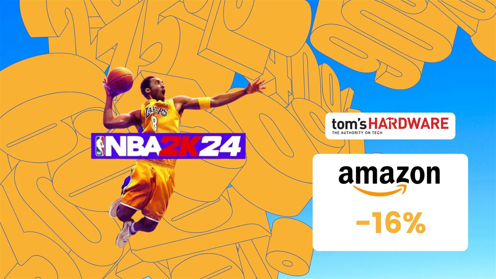 Immagine di SVUOTATUTTO AMAZON: NBA 2K24 in sconto del 16%