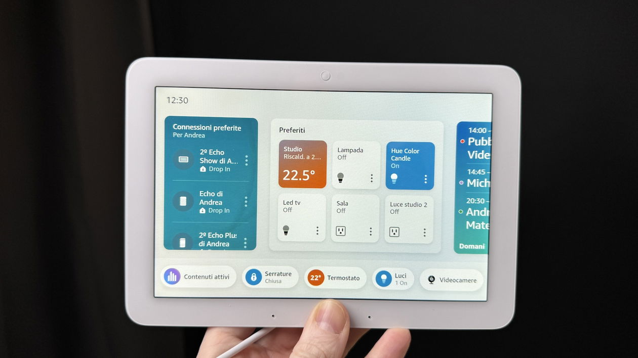 Immagine di Amazon Echo Hub, il centro di controllo della casa domotica | Test & Recensione