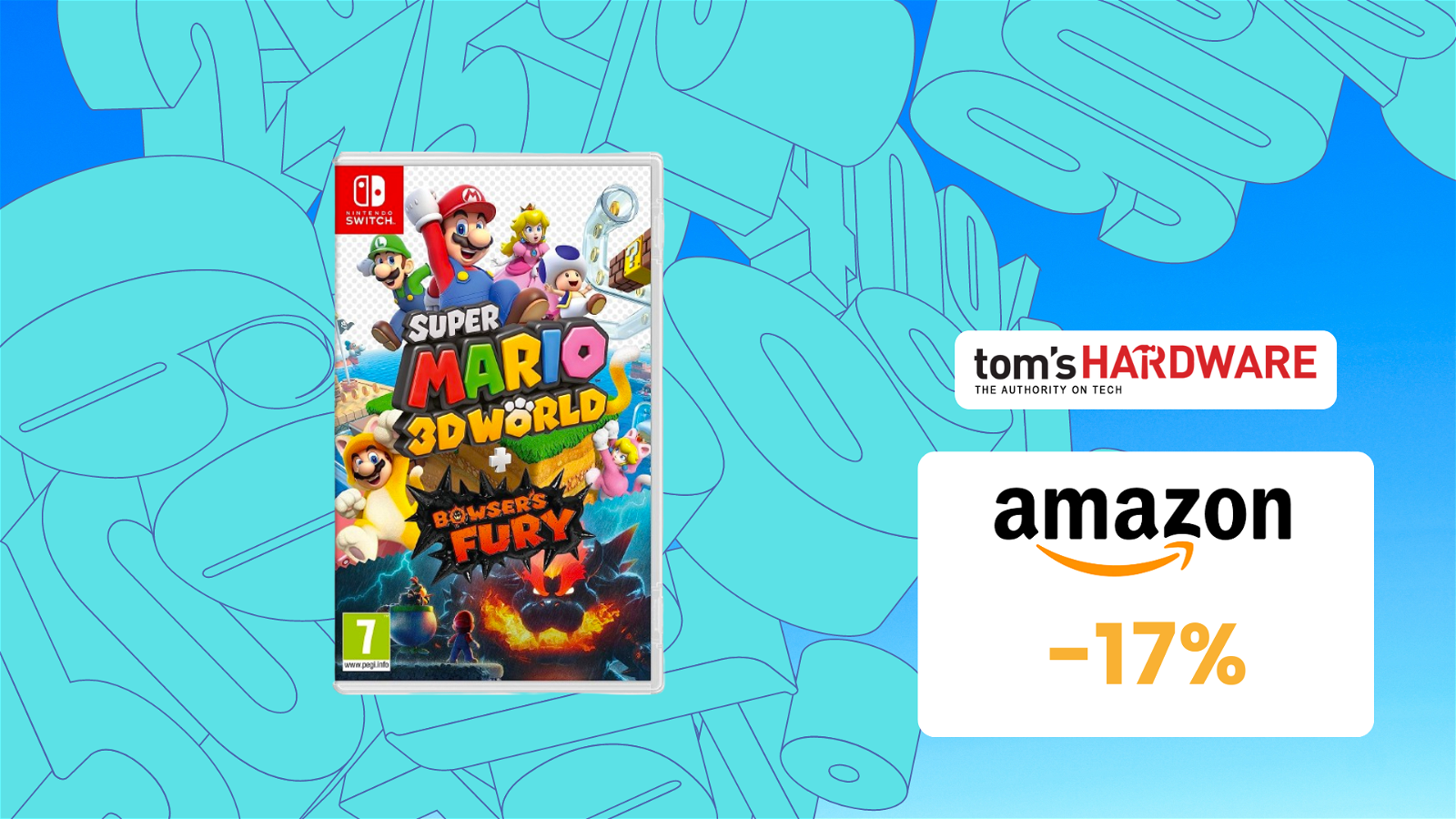 Immagine di MA CHE BOMBA! Super Mario 3D World + Bowser's Fury a meno di 50€!