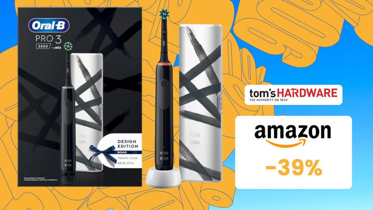 Immagine di Spazzolino Elettrico Ricaricabile Oral-B, CHE PREZZO! Su Amazon risparmi il 39%