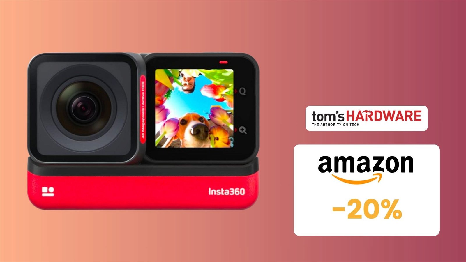 Immagine di Action Cam 4K Insta360, CHE PREZZO! Su Amazon risparmi il 20%
