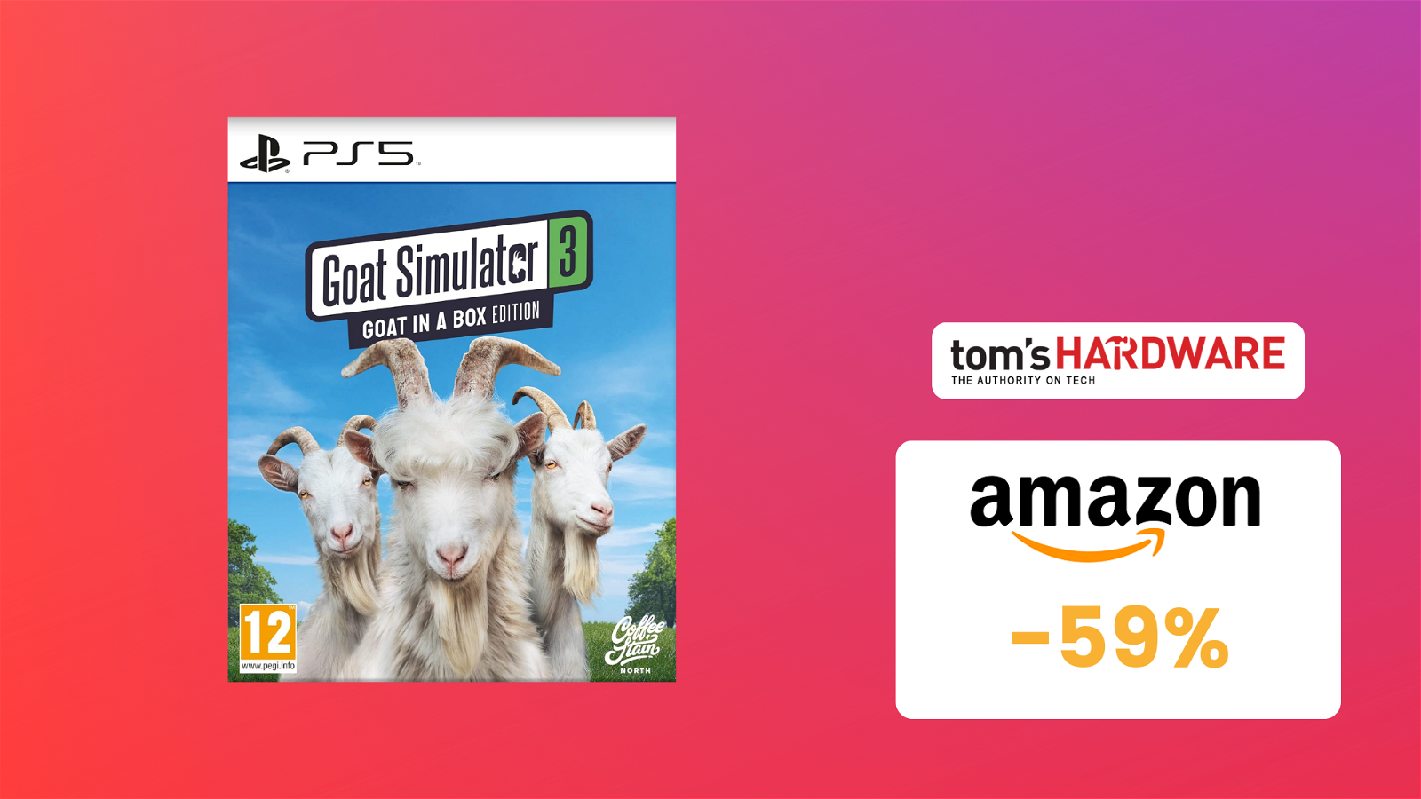 Immagine di Goat Simulator 3, il più desiderato al MINIMO STORICO! (-59%)