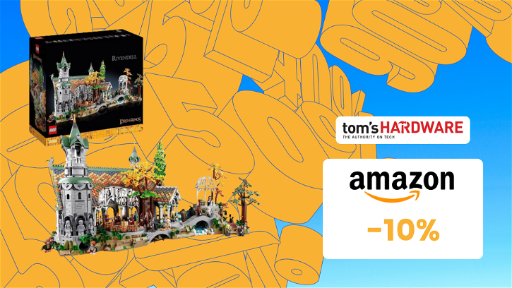 Immagine di SPLENDIDO Gran Burrone LEGO in OFFERTA su Amazon! -10%!