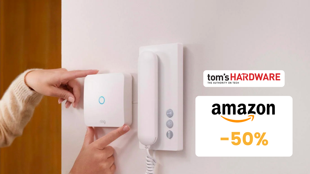 Immagine di Rendi smart il tuo citofono con questa offerta BOMBA su Ring Intercom! (-50%)