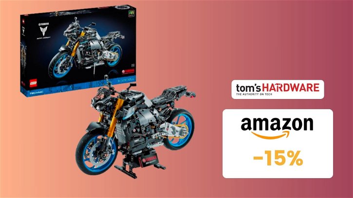 Immagine di Moto Yamaha LEGO, CHE PREZZO! Su Amazon risparmi il 15%