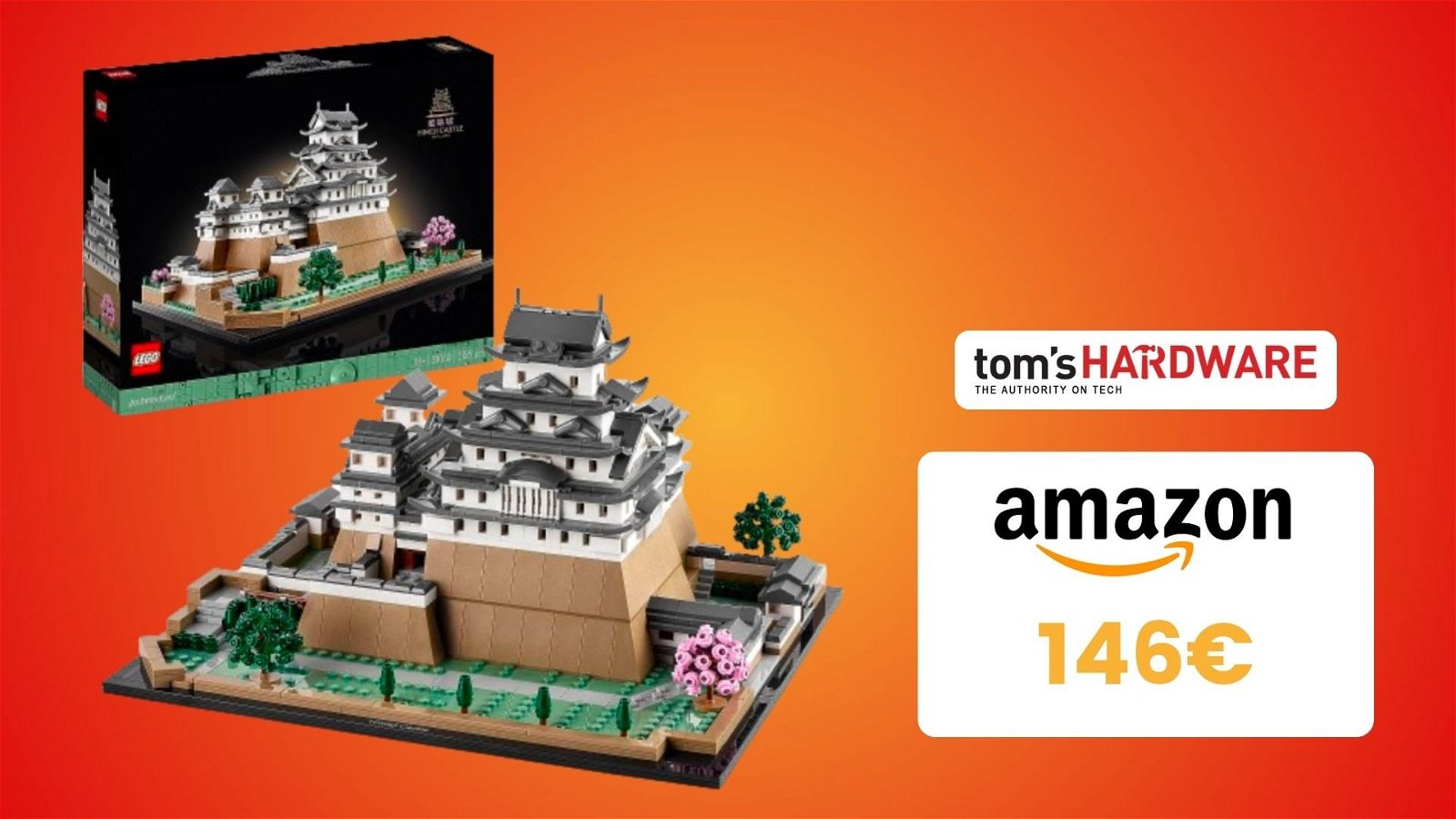 Immagine di Castello di Himeji LEGO CROLLA a 146€! Occasione IMPERDIBILE