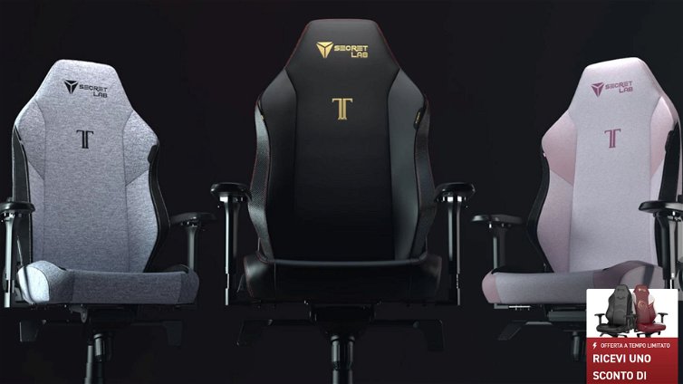 Immagine di SecretLab: 100€ di sconto su questa selezione di sedie gaming!