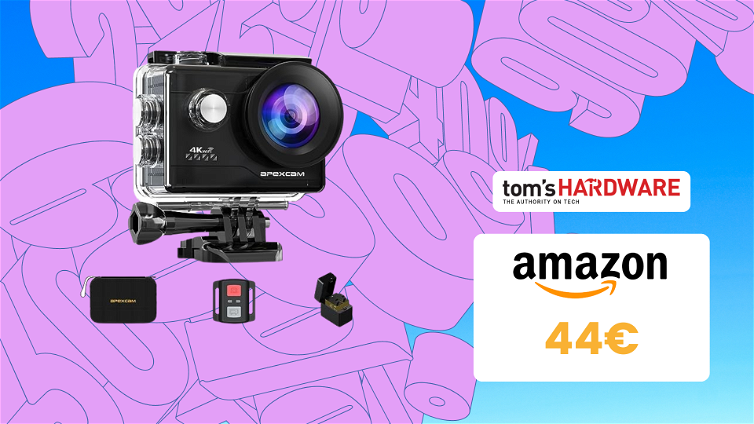 Immagine di Action Cam 4K Ultra HD scontata a 44€ con il COUPON SCONTO!