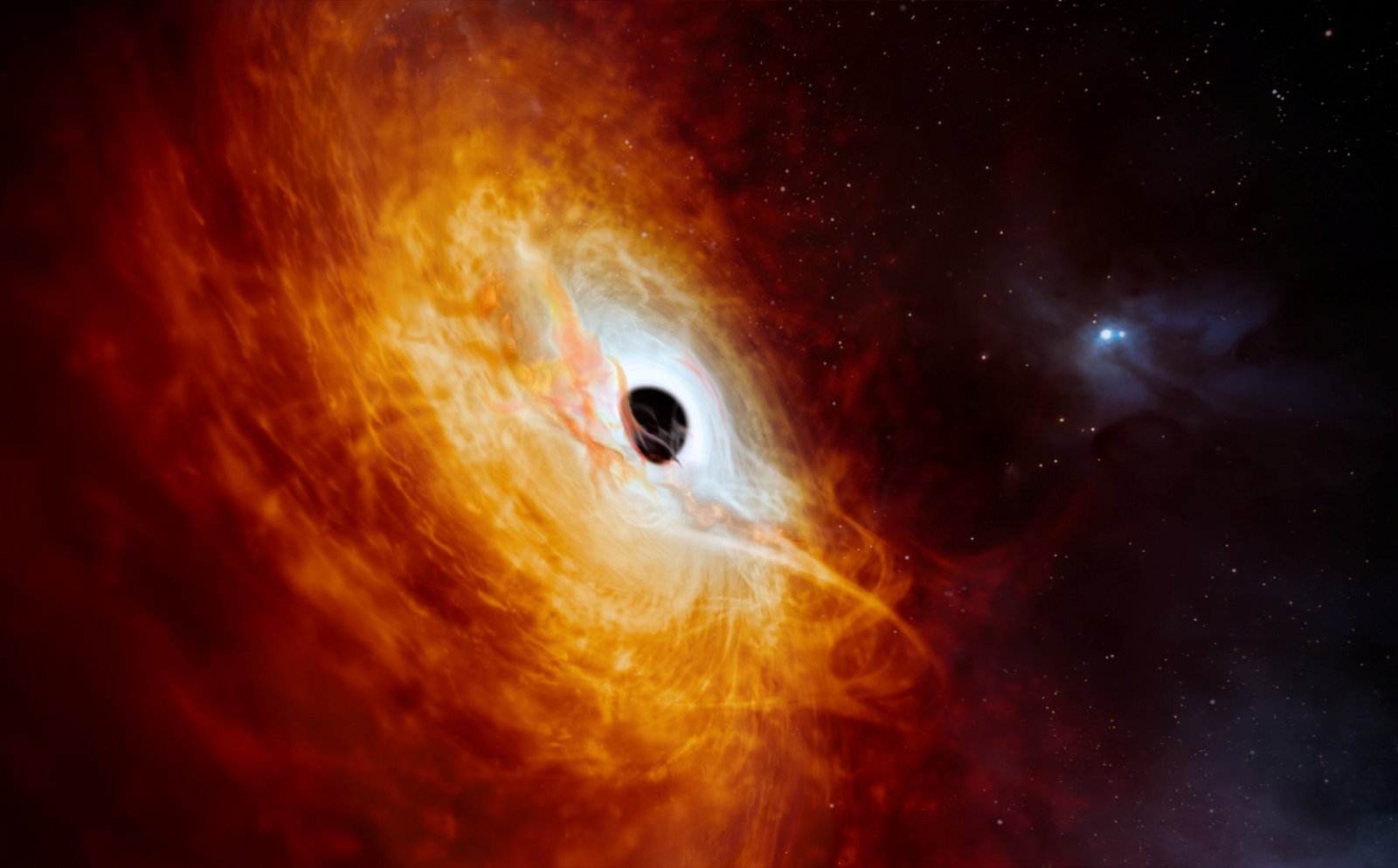 Immagine di Trovato un buco nero con la massa di 33 soli, è il secondo nella Via Lattea