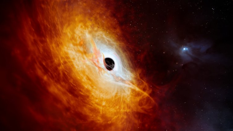 Immagine di Trovato nuovo buco nero, ha la massa di 17 miliardi di Soli e cresce in fretta