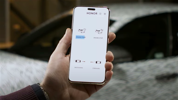 Immagine di Muovere l’auto guardando lo smartphone, la magia di Honor Magic6 Pro (video)