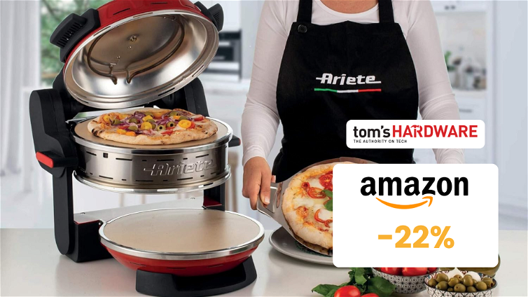 Immagine di Forno pizza doppio Ariete, CHE PREZZO! Su Amazon risparmi il 22%