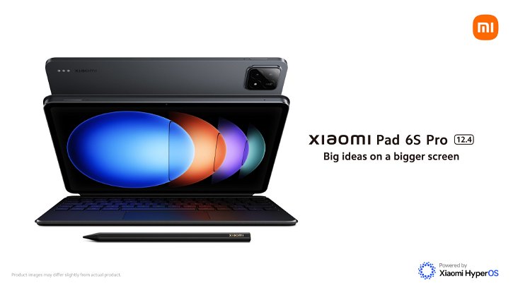Immagine di Xiaomi Pad 6S Pro 12,4" è ufficiale: tablet premium come estensione dello smartphone
