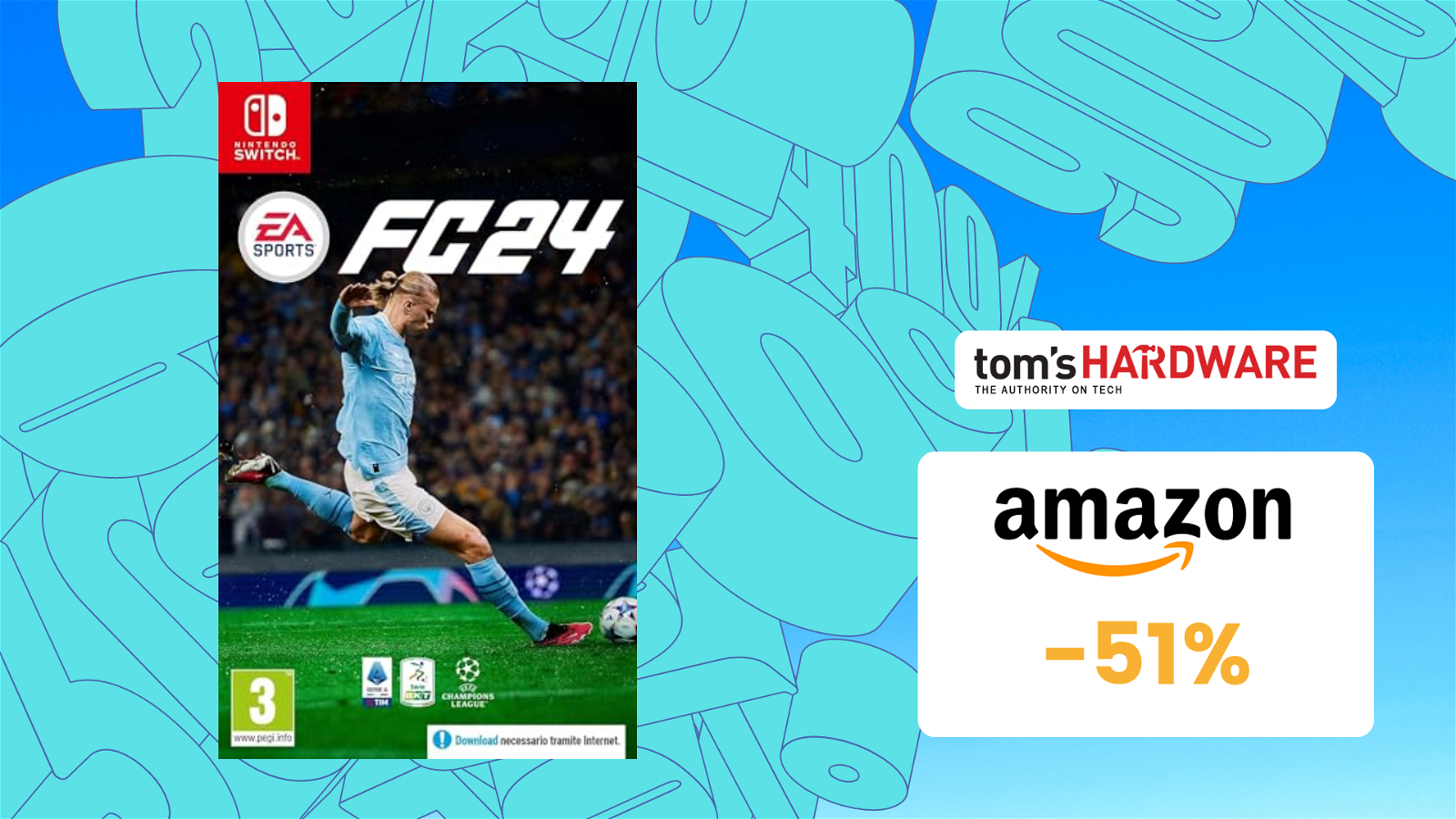 Immagine di EA Sports FC 24 scontato della metà su Amazon! (-51%)
