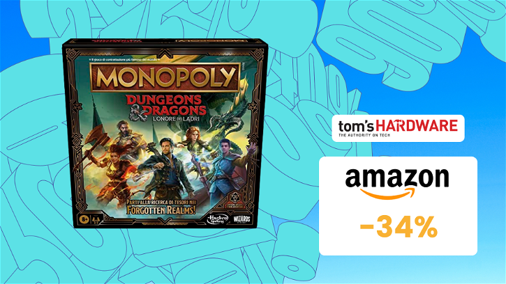 Immagine di Il Monopoly di Dungeons & Dragons: L'onore dei Ladri è in sconto a 29€!
