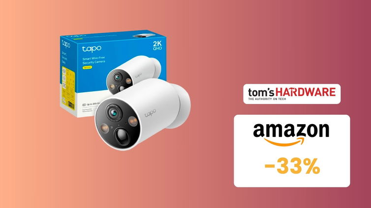 Immagine di SUPER sconto su questa telecamera TP-Link da esterni! (-33%)