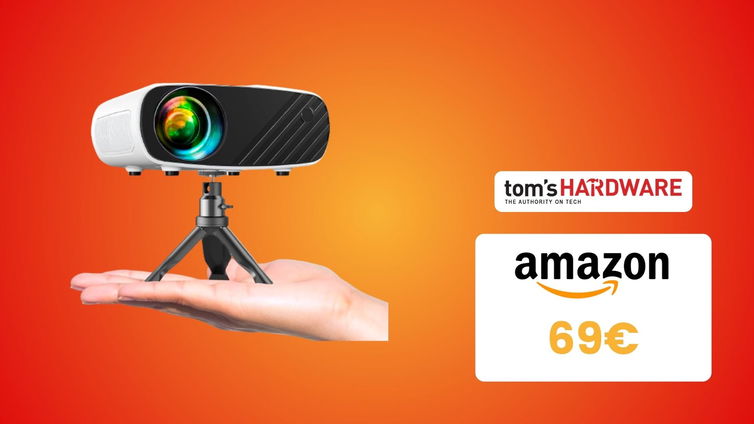 Immagine di SCONTO e COUPON su questo Mini Proiettore! Lo paghi soli 69€