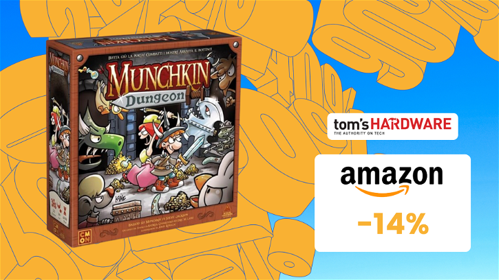 Immagine di Munchkin Dungeon: il Gioco da Tavolo a soli 59€! RISPARMIO del 14%!