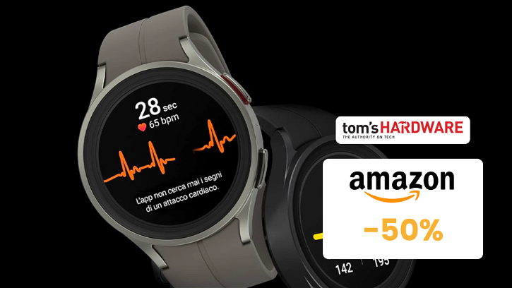 Immagine di Galaxy Watch5 Pro a prezzo IMPERDIBILE su Amazon! (-50%)