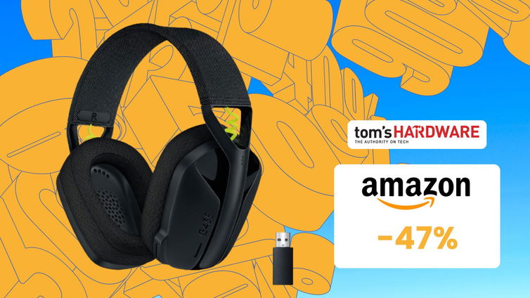 Immagine di Cuffie gaming Logitech G435, CHE PREZZO! Su Amazon risparmi il 47%