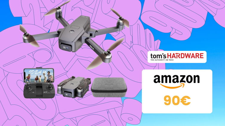 Immagine di Prezzo TOP su questo Drone con Telecamera 2K grazie al COUPON SCONTO di 50€!