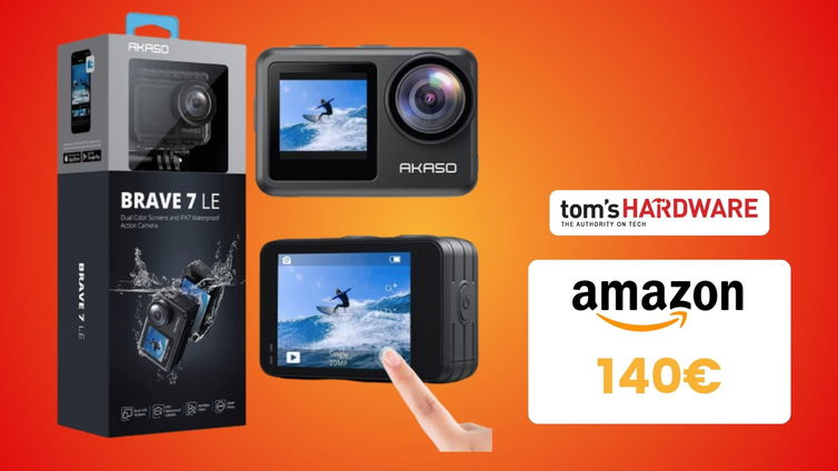 Immagine di Action Cam 4K CROLLA a 140€! Occasione IMPERDIBILE