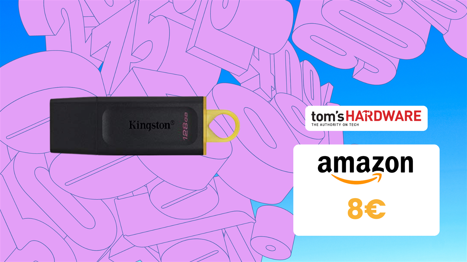 Immagine di SVUOTATUTTO AMAZON: chiavetta USB Kingston da 128GB a SOLI 8€! (-55%)