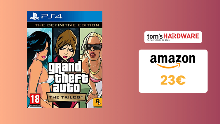 Immagine di GTA Trilogy per PS4/PS5 a SOLI 23€! (-62%)