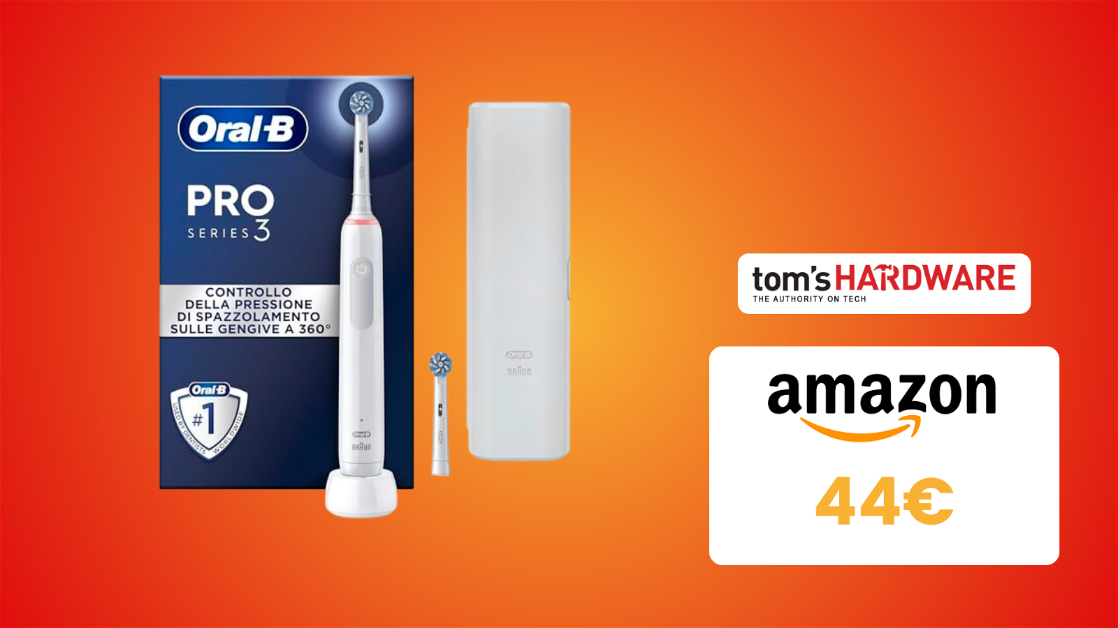 Immagine di Questo  spazzolino elettrico Oral-B vi costa oggi SOLO 44€!