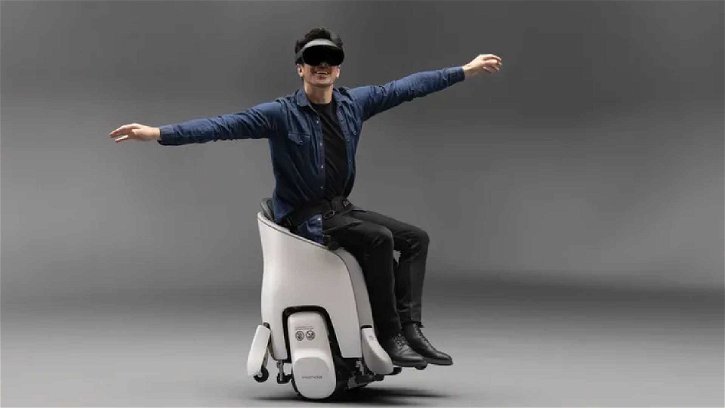 Immagine di La nuova "realtà estesa" di Honda è un mix tra un visore VR e una sedia a rotelle