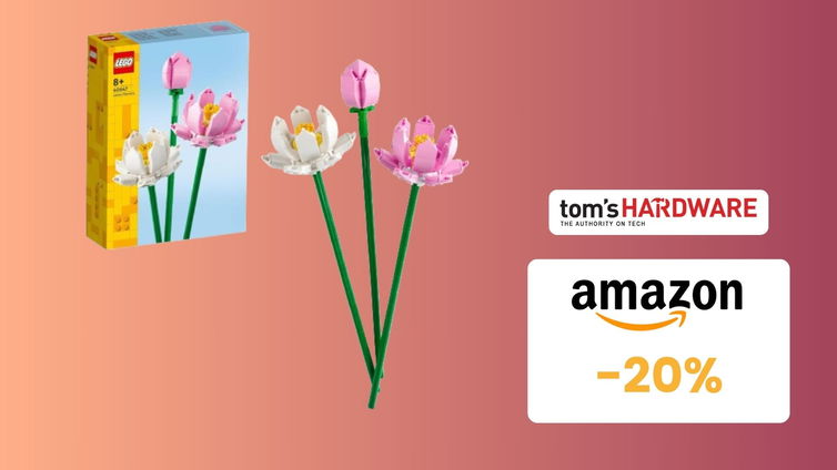 Immagine di Fiori di Loto LEGO: STUPENDI e costano POCHISSIMO! (-20%)