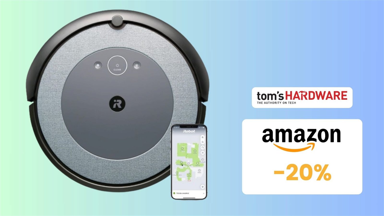 Immagine di Quasi 160€ in meno su questo iRobot Roomba i3, da non perdere!