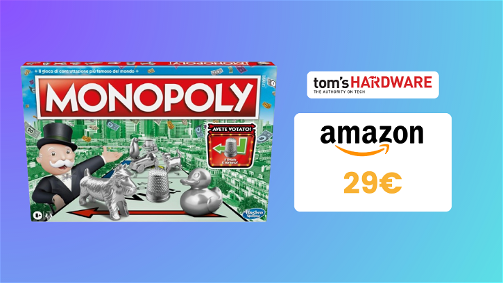 Immagine di Monopoly Classic, CHE PREZZO! Su Amazon risparmi il 17%!