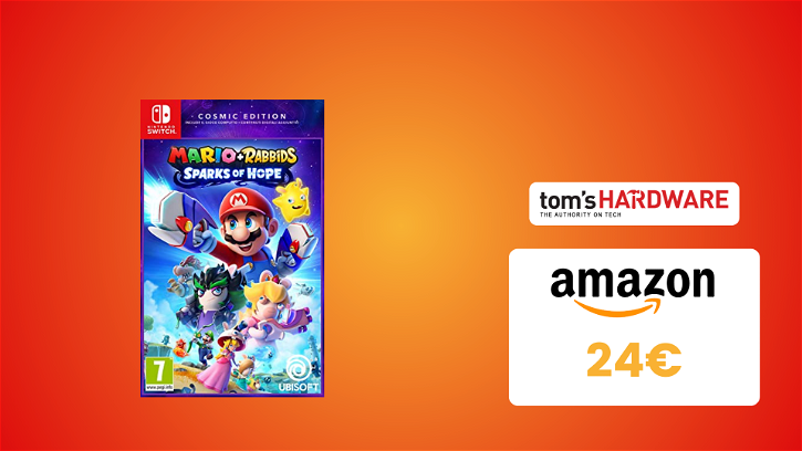 Immagine di SVUOTATUTTO Amazon: Mario+Rabbids Spaerks of Hope Cosmic Edition a 24€!